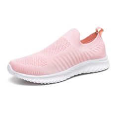 PRICES MAY VARY. 👟Weight: Radically lightweight 0.4Lbs. Women's size US 9.5, EUR 41. 👟EASY ON&OFF: Womens walking shoes feature an elastic cuff that slip on and off easily without the hassle of lacing up your shoes. Very convenient to meet the needs of everyday wear. Support machine wash (cold water). 👟One-piece woven technology: Soft and breathable sneakers for women with an elastic and breathable ultra-light smooth mesh fabric upper that gently wraps the foot and prevents friction between t Male Loafers, Male Sneakers, Mesh Fashion, Flats Shoes Comfortable, Comfortable Loafers, Slip On Flats, Walking Sneakers, Mesh Shoes, Mens Fashion Shoes