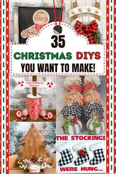 35 DIY Christmas decor projects that look HIGH END! Super easy, super fast DIYS! #christmas #christmasdecor #dollartreediy #diy #easydiycrafts Diy Christmas Decor To Make And Sell, Playhouse Themes, New Christmas Crafts For 2022, Do It Yourself Christmas Decorations, Grungy Christmas, Christmas Decor Projects, Easy Diy Christmas Decor, Christmas Craft Ideas