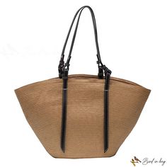 Bird in Bag - Bag female large capacity woven handbag fashion female students straw bag single shoulder armpit tote bag Bags For Women Fashion, Woven Handbags, Straw Bags, Fashion Female, Casual Tote, Womens Crossbody Bag, Bird In Bag, Shopping Tote, Handbags For Men