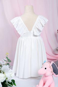 Item Code: D163660892791361 Color: Same as Picture,White Size: 4,5,6,7,8 Venues: Garden / Outdoor,Wedding,Party, Season: Four Seasons Material: Cotton,Chinlon,Polyester Sleeve Length: Cap Sleeves Summer Princess Ruffle Dress, Fitted Princess Dress With Ruffles, Princess Style A-line Dress For Dress-up, Princess Style Ruffled Dress For First Communion, Princess Style Ruffled Dress For Bridesmaids, Princess Dress With Ruffles For Bridesmaid, Princess Style Dress With Ruffles For Bridesmaids, Princess Style Bridesmaid Dress With Ruffles, White A-line Princess Dress For Wedding