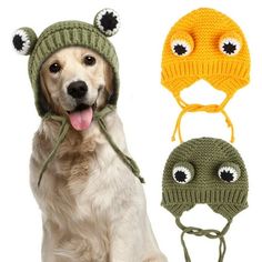 Description Introducing our pet hat, the perfect accessory to keep your furry friend warm and stylish this winter! Made with soft and comfortable materials, this hat is designed to provide warmth and comfort for your pet's neck and ears during the cold season. Its unique style adds a touch of charm to your pet's appearance, making them stand out in any setting. Whether it's for daily dressing up, photography, outdoor adventures, or cosplay parties, this hat is a must-have for your pet's wardrobe. The knitted design features an adjustable cord, allowing you to customize the fit for maximum comfort. Not only is it a great addition to your pet's daily attire, but it also makes for a delightful accessory for pet birthdays and animal-themed parties. Capture adorable photos of your furry friend Car Travel Accessories, Pet Sweaters, Dog Hat, Pet Fashion, Dog Carrier, Party Photo, Pet Costumes, Large Cats, Cute Frogs