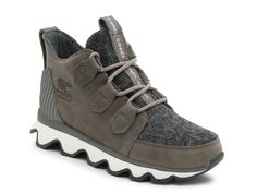 SOREL Kinetic Caribou Snow Boot - Free Shipping | DSW Womens Whitney Sorel Boots, Gray Waterproof Boots, Olive Snow Boots, Sorel Kinetic Caribou, Sorel Boots Womens, Sorel Kinetic, Womens Duck Boots, Sorel Winter Boots, Cozy Boots