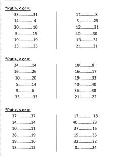 the table has two numbers on it and one number is in the bottom right corner