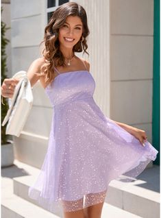 JJ's House No Sequins Tulle Sequin Mini Square Spring Summer A-line Yes Lilac S Height:5.7ft(174cm) Bust:33.5in(85cm) Waist:26in(66cm) Hips:36in(91cm) Dress. #JJ's House #No #Sequins #Tulle #Sequin #Mini #Square #Spring #Summer #Aline #Yes #Lilac #S #Dress Tulle Straps, Homecoming Dress Short, Tulle Mini Dress, Mini Homecoming Dresses, Tulle Homecoming Dress, Lace Homecoming Dresses, Homecoming Dresses Short, Short Mini Dress, Hoco Dresses