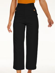 Our pants are beautifully tailored to fit your body comfortably. Classic cuts and slim fit designs accentuate your best features. They’re great basics to wear with many style tops, you’ll wear our timeless styles for years. These ultra-soft cropped wide-leg pants are the perfect addition to your wardrobe. These comfortable pants feature a pull-on design and hidden tummy control to flatter your figure. It's twill...with a twist! DYE DOWNLOAD: Stretch twill styles are garment dyed to give them a w Fitted Workwear Bottoms In Solid Color, Fitted Solid Color Bottoms For Work, Fitted Ankle-length Solid Color Pants, Stretch Wide Leg Dress Pants Solid Color, Solid Color Stretch Wide Leg Dress Pants, Stretch Wide Leg Dress Pants, Stretch Solid Color Wide Leg Dress Pants, Elastane Wide-leg Pants For Business Casual, Business Casual Wide-leg Elastane Bottoms