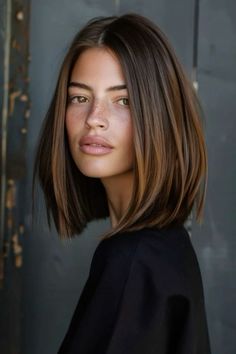 Summer Hair Color Ideas, Wedding Hairstyles For Medium Hair, Brunette Hair With Highlights, Summer Hair Color, Fresh Look, Summer Hair, Hair Transformation, Brunette Hair Color