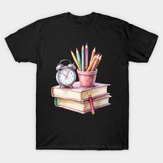 Teach artwork designed for teachers -- Choose from our vast selection of Crewneck and V-Neck T-Shirts to match with your favorite design to make the perfect graphic T-Shirt. Pick your favorite: Classic, Boxy, Tri-Blend, V-Neck, or Premium. Customize your color! For men and women. Back To School Black Graphic T-shirt, Black Graphic Tee For Back To School, Black Graphic Print T-shirt For Back To School, Back To School Graphic Tee With Screen Print, End Of School Year Sublimation Print T-shirt, Black T-shirt With Sublimation Print For School, Black T-shirt With Funny Print For School, Back To School Graphic Print T-shirt, Artwork Design