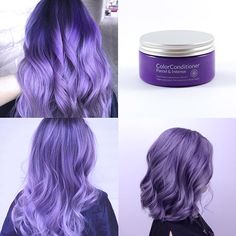 Silver Purple Hair, Dyed Hair Purple, Violet Pastel, Purple Pastel