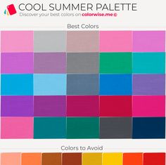 Cool Summer Summer Season Pallete Colors, Color Wise Me, Classic Summer Colour Palette, Summer Cool Color Palette, Classic Summer Palette Makeup, Summer Jewel Tone Color Palette, Classic Summer Color Palette Outfits, Classic Summer Palette Outfits, Classic Summer Color Palette