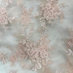 Introducing a truly unique, high-end collection of exquisite Beaded & Corded bridal lace fabric, embroidered on 100% Polyester net mesh. A perfect option for wedding dresses, evening gowns, quinceanera dresses, and dance costumes, this fabric comes in 5 colors and is approximately 54" wide. Boasting a gorgeous corded or beaded couture lace with exquisite pearl and sequin detailing, this fabric is sure to leave a lasting impression. The perfect decorative and elegant corded or beaded special occa Beaded Couture, Quinceanera Crown, Corded Lace Fabric, For Wedding Dresses, Bridal Lace Fabric, Beautiful Wedding Gowns, Bridal Fabric, Corded Lace, Lace Evening Dresses