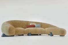 a couch that is shaped like a sofa