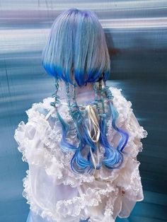 Visit for - Jellyfish hair.#hair#haircut#hairstyles#haircolor#jellyfishhaircut #trendyhair #undercut #edgyhair #hairinspo #hairtrends #hairgoals #jellyfishstyle #haircutideas #hairstyleinspiration Jellyfish Hairstyle, Jellyfish Haircut, Blue Jellyfish, Hair Haircut, Hair Reference, American Beauty, Hair Art, Aesthetic Hair, Hair Designs