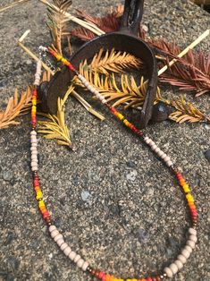 Pumpkin Cookies Beaded Fall Necklace - Etsy Fall Necklace, Coos Bay, Autumn Necklace, Pumpkin Cookies, Beaded Necklaces, Fall Colors, Necklace Etsy, Beaded Necklace, Necklaces