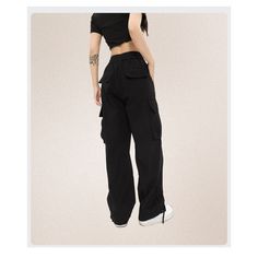 High Street Unisex Cargo Pants  Material: Cotton  Size: S, M, L, XL, 2XL Color: Black, Apricot Waist Type: Mid-High Waist  Season: Spring, Fall, Winter   Occasion: Leisure, Outdoor, Daily, Vacation, Fall Outfits Fall Outfits Pinterest, Season Spring, Cargo Pants, Apricot, Womens Bottoms, Fall Outfits, High Waist, Fall Winter, High Waisted