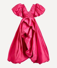 Aje - AJE Manifestation Gown Hot Pink Runway Fashion, Aje Pink Dress, Pink Runway Fashion, Pink Runway, Pink Flowy Dress, Flamenco Dresses, Angel Dresses, Flamenco Dress, Fuschia Pink