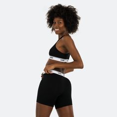 -5" inseam, high rise Boxer Brief-Softer and more breathable than cotton-Sustainable fabric-Moisture-wicking, anti-chafing-Superior elasticity micro-fiber waistband-Seamless back and sides-95% Modal 5% Elastane-Proudly made in Peru & Sri Lanka-Resistant to shrinkage and fading-True to size Girls Boxer Shorts, Boxer Briefs For Women, Girl Boxers, Womens Boxer, Womens Boxers, Deserve Love, Sensory Friendly, Sustainable Fabric, Boss Black