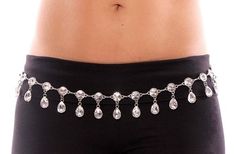 Crystal Rhinestone Belly Chain Dance Belt - ICE Glamorous Crystal Body Jewelry For Festivals, Glamorous Festival Body Jewelry With Crystal, Glamorous Festival Crystal Body Jewelry, Glamorous Festival Body Jewelry In Crystal, Silver Crystal Body Chain For Festivals, Festival Crystal Body Chain With Rhinestones, Elegant Crystal Body Chain For Festivals, Glamorous Rhinestone Body Jewelry For Festivals, Glamorous Festival Body Jewelry With Bling