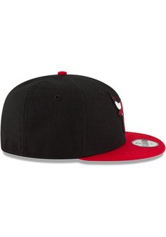 Give your little Bulls fan a way to express their own style with this Chicago Bulls Black Youth Snapback Hat. This Snapback Hat features a front embroidered team logo. Team logo embroidered on the front, New Era flag embroidered on the left side, Plastic snap closure to dial in the perfect fit, Structured crown, Polyester woven material, Flat visor, Polyester, Wipe clean with cloth or cleaning kit, 4 Fun Black Cotton Baseball Cap, Black Fun Snapback Hat With Curved Brim, Black Cotton Hip Hop Fitted Hat, Black Baseball Cap For Fan Merchandise, Black Snapback Hat With Curved Brim For Fans, Fun Black Snapback Hat, Black Cap For Fan Merchandise, Black Flat Bill Hat For Fan Merchandise, Black Brimmed Snapback Hat