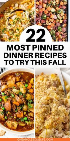 collage of Fall dinner ideas. Dinner For Fall Weather, Dinner Ideas For 9 People, Dinner For 9 People, Dinner Ideas For Having Friends Over, Dinners For 3, East Fall Dinner, Flavorful Meals, Dinner 2 People, Tasty Recipes For Dinner