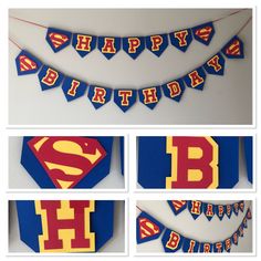 Ideas Para Cumpleaños, Fabric Banners, 1st Birthday Party Decorations