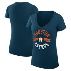 a women's houston astros v - neck t - shirt