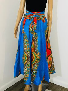 African Print skirt with scarf, Ankara African Print Maxi Skirt , Long Maxi Skirt,  African skirt... Skirt With Scarf, African Skirt, African Print Maxi Skirt, African Print Skirt, African Skirts, Colorful Skirts, Long Maxi Skirt, Print Maxi Skirt, Long Maxi Skirts