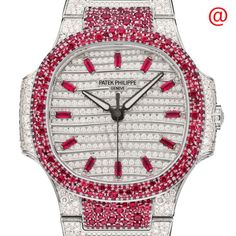 Ruby Set, White Dial Watch, Boys Watches, Black Hands, Expensive Jewelry Luxury, Style Watch, White Gold Bracelet, Expensive Jewelry, Unisex Watches