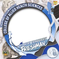 an image of a circular frame with the words, research therapy therapy and freshman on it