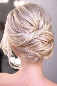 Wedding Updos For Long Hair, Updos For Long Hair, Blonde Updo, Wedding Updos, Mother Of The Bride Hair, Elegant Wedding Hair, Wedding Hairstyles With Veil, Cool Braid Hairstyles, Low Bun