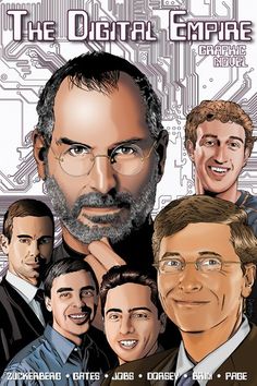 the digital empire magazine cover featuring two men and one man with glasses on his face