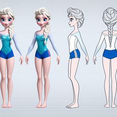 Disney Character Drawings, Character Design Art, Character Drawings, Disney Character, Anatomy Art, Character Drawing, Paper Dolls, Anatomy