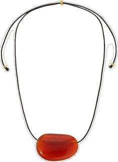 Modern Necklaces With Adjustable Cord For Gift, Modern Necklace With Adjustable Cord As Gift, Modern Adjustable Cord Necklace For Gift, Elegant Black Necklace With Adjustable Cord, Long Glass Necklace With Adjustable Chain, Chic Adjustable Long Necklace As Gift, Elegant Long Orange Necklace, Elegant Red Everyday Necklace, Elegant Everyday Red Necklace