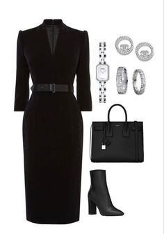 Minimalist Chic Outfit, Business Attire Women, Royal Clothing, Royal Outfits, Classy Work Outfits, Stylish Work Outfits, Moda Vintage, Women's Handbags