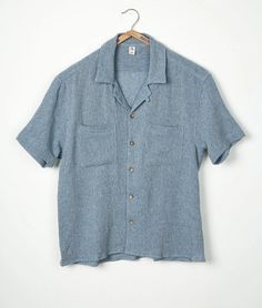 IOAN New Camp Shirt | Upcycled Button-down | Industry of All Nations Upcycled Shirt, Masc Fashion, European Outfit, Upcycled Textiles, Upcycle Shirt, Denim Projects, Wardrobe Update, Cotton Textile, Upcycled Denim