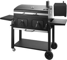 an image of a grill on wheels for cooking