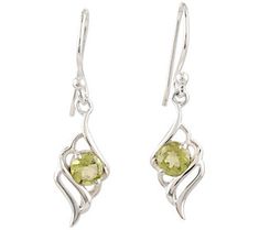 Adorn your ears with these opulent green gems housed in an intricately detailed leaf-inspired setting for a touch of bohemian charm. From Novica. Elegant Green Leaf-shaped Earrings, Green Leaf-shaped Earrings For Pierced Ears, Green Leaf-shaped Earrings, Elegant Green Leaf-shaped Jewelry, Green Leaf-shaped Jewelry With Matching Earrings, Green Filigree Dangle Jewelry, Green Leaf-shaped Sterling Silver Earrings, Bohemian Green Earrings With Gemstone Accents, Green Dangle Earrings With Intricate Design