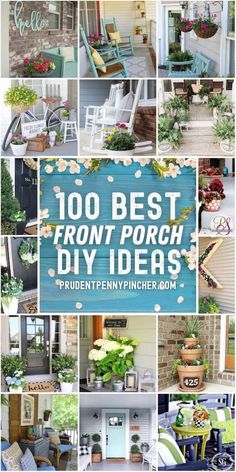 the top ten best front porch diy ideas for spring and summertime decorating