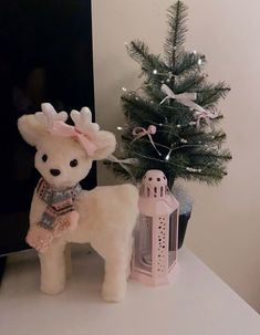 Pink Christmas Bedroom, Holiday Room Decor, Lights For Christmas, Pink Xmas, Pink Christmas Decorations, Pinterest Profile, Coquette Pink