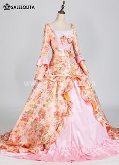 1860s Women Gold Floral Vintage Victorian Dress Condition: Brand NewColor: Black, Blue, Gold, Purple , RedMaterial: Brocade and CottonOccasion: Party, Wedding, Events, Photo shoot or ShowsSleeve Length: Long SleevesCollar: Stand Collar Includes: Dress + Apron Whether you're looking for a Vintage Revolutionary,Regency,Early Victorian,Pioneer Women,Old West,Civil War Era,Polonaise Sets,Bustle Eras,Victorian Era,Edwardian Era Dresses Clothing or Historical Period Clothing for your themed party, ree Historical Dresses Victorian, Victorian Aprons, Edwardian Era Dress, Gothic Victorian Dresses, Victorian Fashion Dresses, Period Outfit, Apron Dress, Gothic Dress, Aprons Vintage