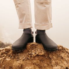 Inspired by the foragers, growers, makers, and foodies in our community, our natural and recycled rubber clogs are ready for any and all terrain. Easy to wear and fun to style, these are the clogs you can count on, rain or shine. $1 from every pair of Bodega Clogs sold will be donated to The Ecology Center. Black Synthetic Clogs For Streetwear, Functional Slip-on Clogs For Streetwear, Men’s Clogs, Black Slip-resistant Clogs For Outdoor, Cheap Men's Slip-on Clogs, Rubber Clogs, Vegan Sneakers, Type Of Person, Bob's Burgers