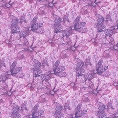 an image of a purple flower pattern on a pink background with lots of small flowers