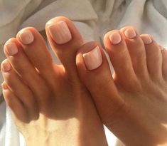 Pedicure Design, Joy Nails, Nails Rainbow, Nails Feet, Nails Ballerina, Baby Boomers Nails, Nails Orange, Clear Acrylic Nails, Nagellack Trends