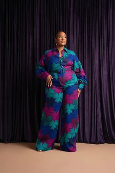 Elevate your style with our ZURI African Printed long Sleeve Jumpsuit. Crafted with vibrant  colour patterns, a fitting fusion of culture and fashion. The long sleeves provide extra comfort, making it perfect for any season or reason . With a flattering fit and a touch of elegance, it’s a versatile addition to your war African Print Jumpsuit, Print Jumpsuit, Long Sleeve Jumpsuit, African Print, Color Patterns, Vibrant Colors, Jumpsuit, Rompers, Long Sleeves