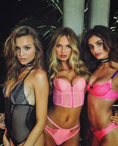 Josephine Skriver, Romee Strijd en Taylor Hill Taylor Hill Instagram, Nina Dobrev Vampire, Nina Dobrev Vampire Diaries, Victoria Secret Show, Vs Swim, Vs Lingerie