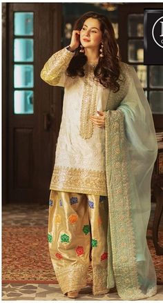 Tissue Dupatta, Ali Xeeshan, Net Shirt, Pakistani Bridal Dresses