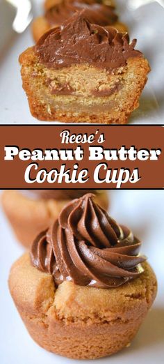 these peanut butter cookie cups are so good they taste better than the ones in the photo