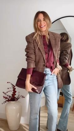 Jean Levis, Classy Work Outfits, Stylish Work Outfits, Minimal Chic, Casual Work Outfits, Casual Clothes, Blazer Fashion, Fall 2024, Winter Time