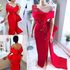 modest evening dresses long red lace appliqué peals luxury mermaid prom dresses,PD22062 sold by lovebridal on Storenvy Dresses Long Red, Modest Evening Dresses, Modest Evening Dress, African Prom Dresses, Mermaid Evening Gown, Wedding Reception Dress, Red Prom, Formal Party Dress, Women's Evening Dresses