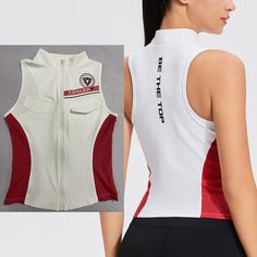 Product Description     Item Type: Yoga & Fitness Top  Gender: Women  Material: Nylon, Spandex  Fabric Type: Broadcloth  Collar: Zipper  Sleeve: Sleeveless  Hooded: No  Pattern: Printed  Features: Anti-Pilling, Anti-Shrink, Anti-Wrinkle, Breathable, Compressed, Quick Dry  Application: Gym, Workout, Exercise, Fitness, Yoga, Outdoor, Sports, Running     Load More Images                     VIVINCH 5-POINT HAPPINESS CHECKLIST    FREE shipping provided and it’s not a fake promise. Secured payments via PayPal® Money Back Guarantee Support delivered 24/7 Order tracking at every stage.     We use encrypted SSL certificates for 100% security.            —————–      Click “Add To Cart” To Order The Product Now!   Limited Quantity – Will Sell Out Fast! Sleeveless Elastane Tank Top For Training, Sleeveless Sportswear Tops, Sleeveless Elastane Sportswear Top, Functional Stretch Sleeveless Vest, Functional Sleeveless Elastane Top, Sleeveless Nylon Sportswear Tank Top, High Stretch Sleeveless Vest For Athleisure, Zipper Closure Sportswear Tops For Gym, Sportswear Tops With Zipper Closure For Gym