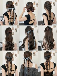 Beautiful Hairstyle, Hairstyle Inspiration, Short Hair Tutorial, Hair Up Styles, Hair Stylist Life